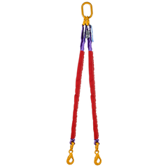 Round slings assemblies 2-legs