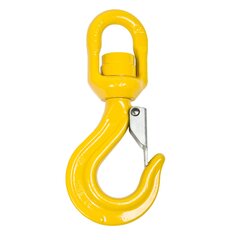 Latch hook with ball bearing swivel, grade 80