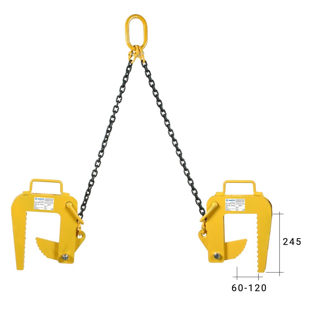 Durable concrete pipe clamps KRT2P