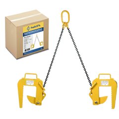 Concrete pipe clamp sling in a bag