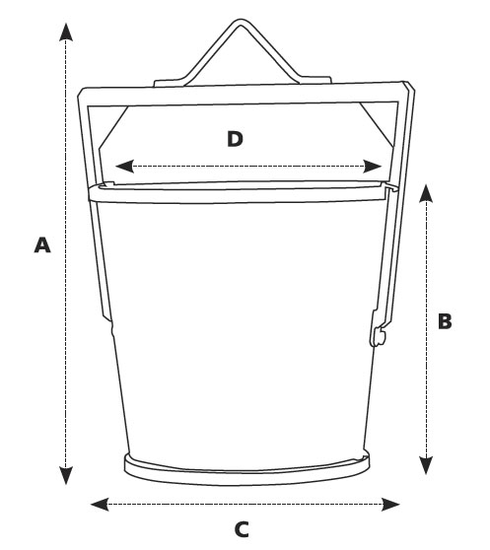 Circular muck skip NOSTYN