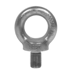 Stainless steel lifting eye screw DIN 580