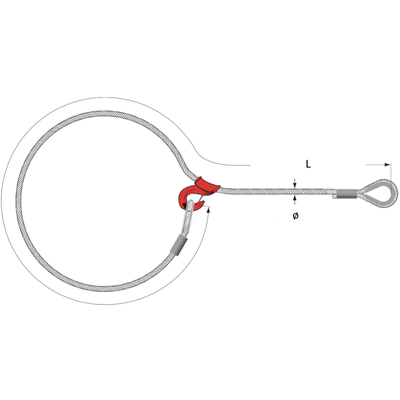 Wire Rope Sling - Choker 