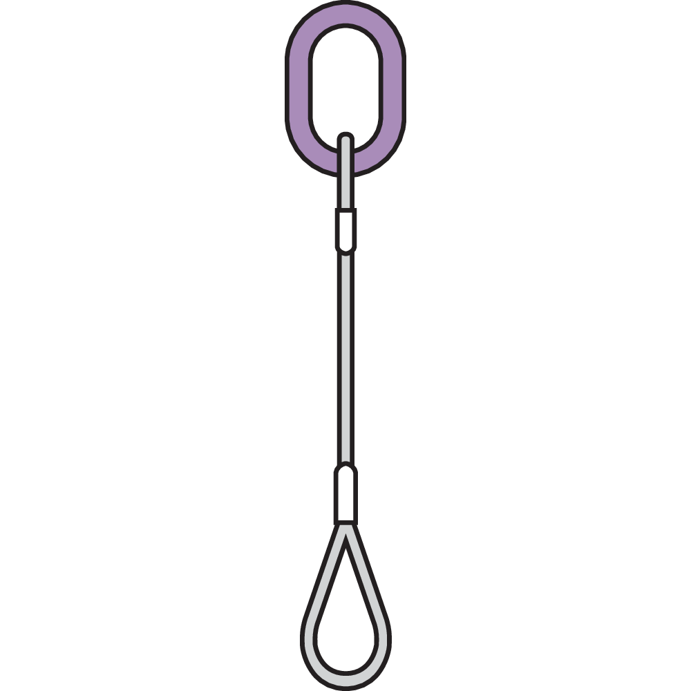 Повдигане на стоманени въжета WLS-164