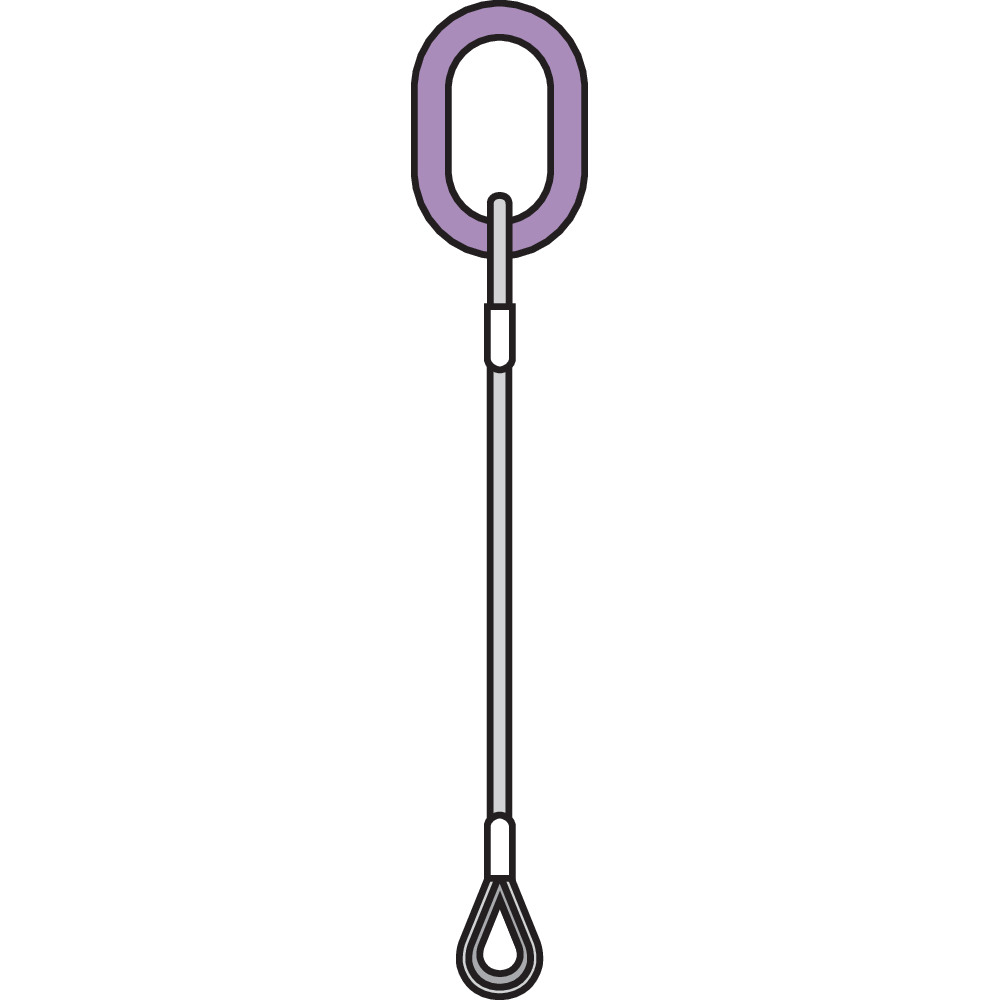 Повдигане на стоманени въжета WLS-173