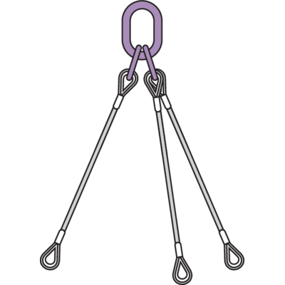 Повдигане на стоманени въжета WLS-373