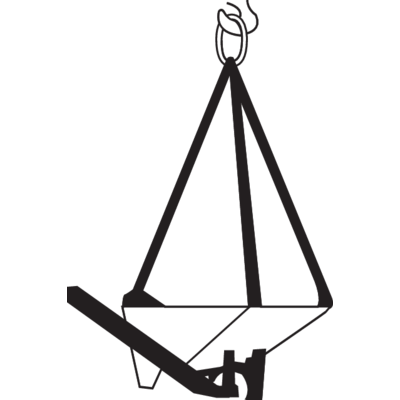 Тел за повдигане на въжета WLS-375K за количка