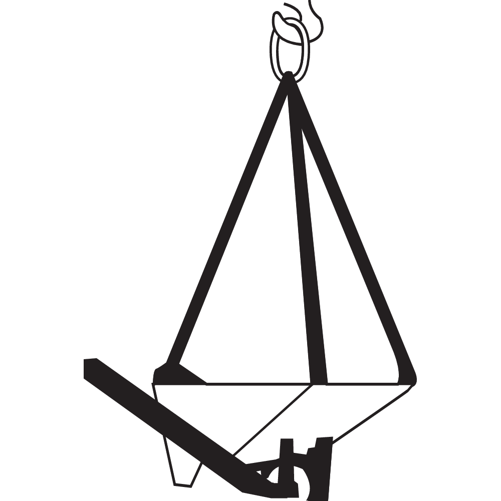 Тел за повдигане на въжета WLS-375K за количка