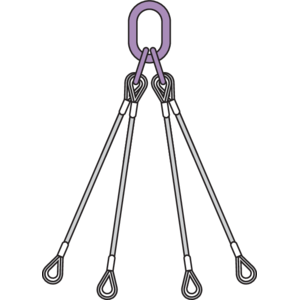 Wire Rope Lifting Sling WLS-473