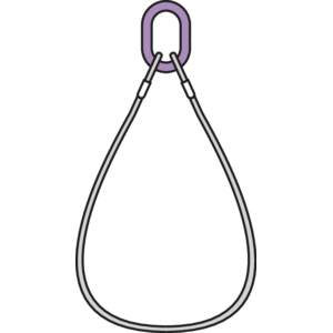 Wire Rope Lifting Sling WLS-002