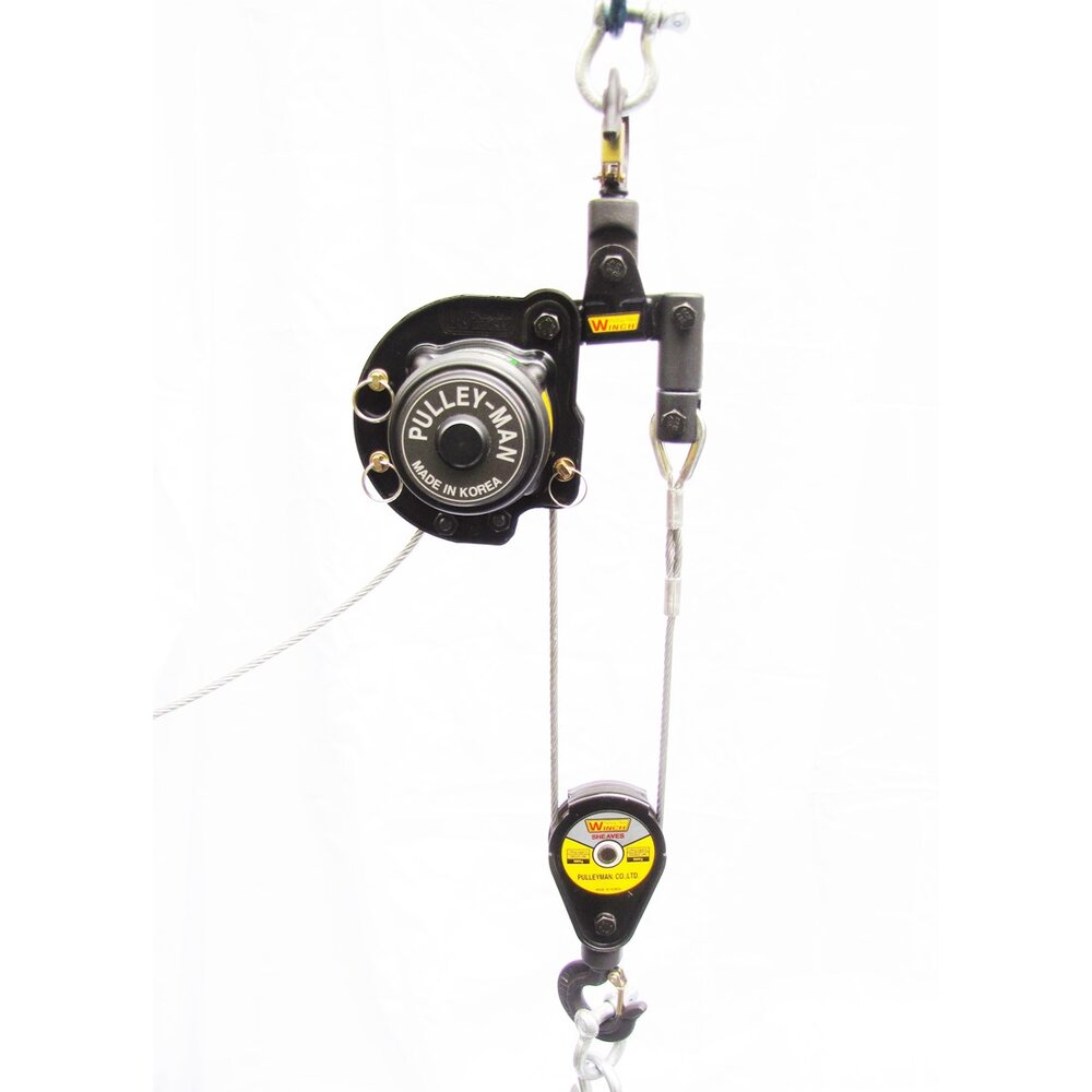 Compact Winch Pulley-man